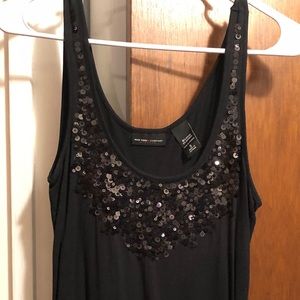 New York & Co. Sequined detail tank top